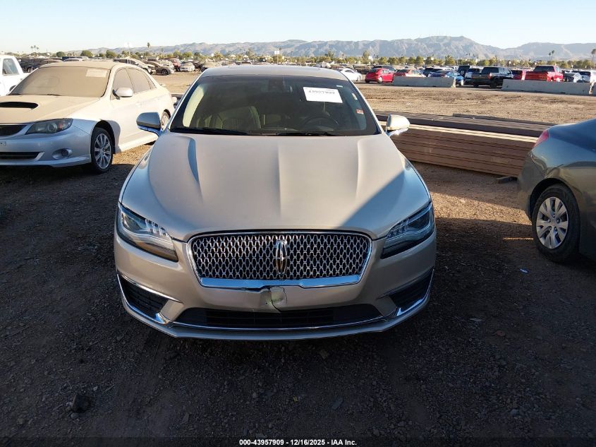 2017 Lincoln Mkz Reserve VIN: 3LN6L5F97HR600672 Lot: 43957909