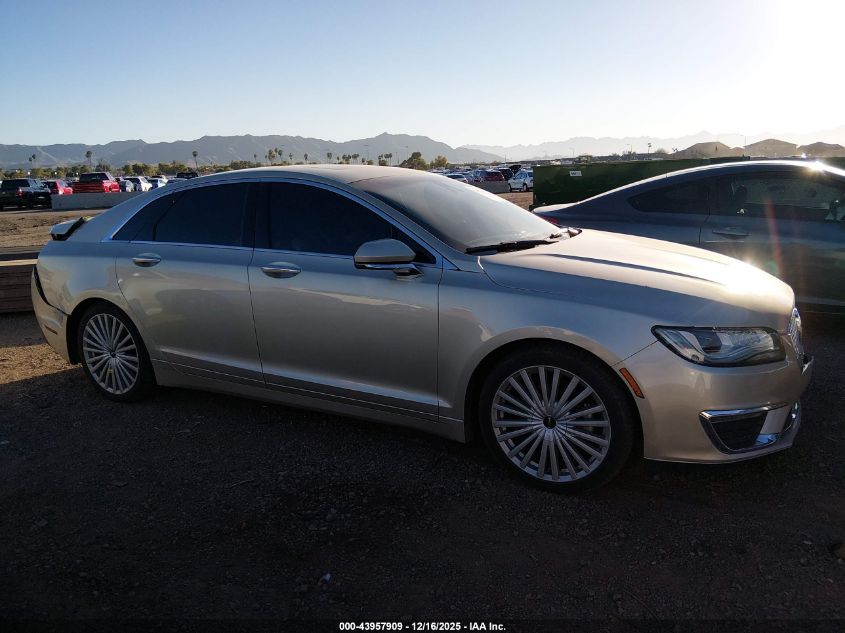 2017 Lincoln Mkz Reserve VIN: 3LN6L5F97HR600672 Lot: 43957909