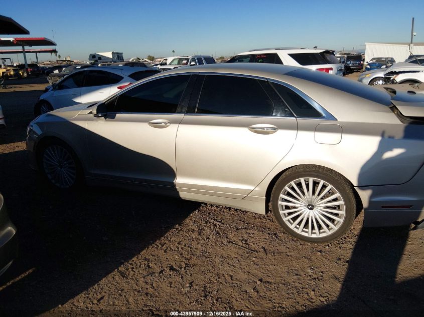 2017 Lincoln Mkz Reserve VIN: 3LN6L5F97HR600672 Lot: 43957909