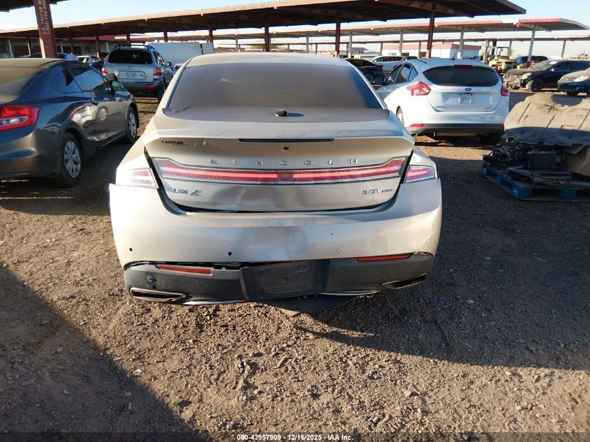 2017 Lincoln Mkz Reserve VIN: 3LN6L5F97HR600672 Lot: 43957909