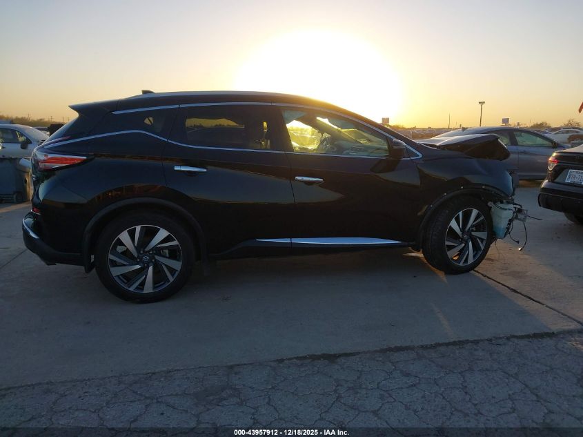 2018 Nissan Murano Platinum VIN: 5N1AZ2MH1JN165366 Lot: 43957912