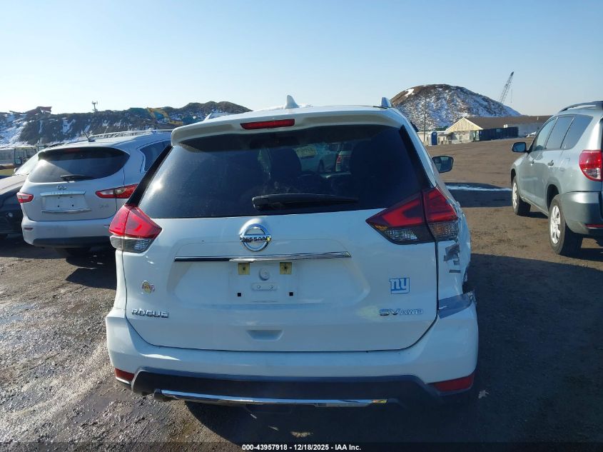 2017 Nissan Rogue Sv VIN: KNMAT2MV6HP506366 Lot: 43957918