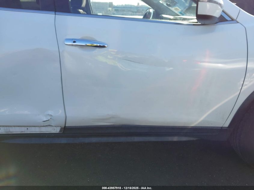 2017 Nissan Rogue Sv VIN: KNMAT2MV6HP506366 Lot: 43957918