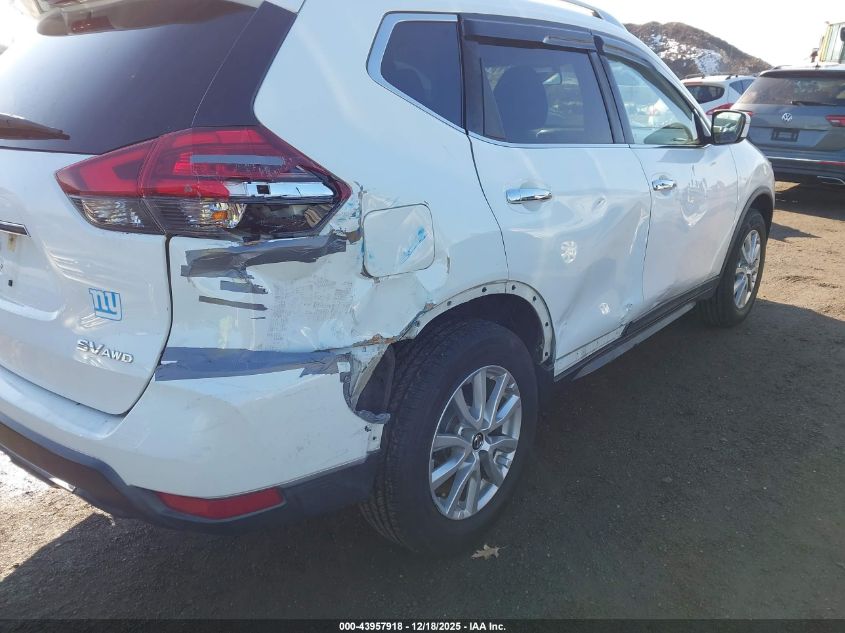 2017 Nissan Rogue Sv VIN: KNMAT2MV6HP506366 Lot: 43957918