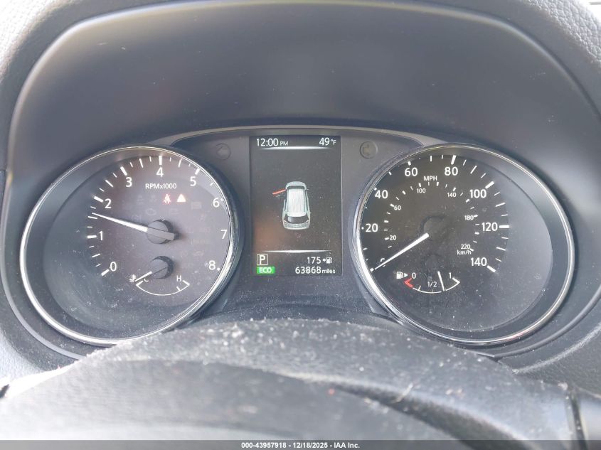 2017 Nissan Rogue Sv VIN: KNMAT2MV6HP506366 Lot: 43957918