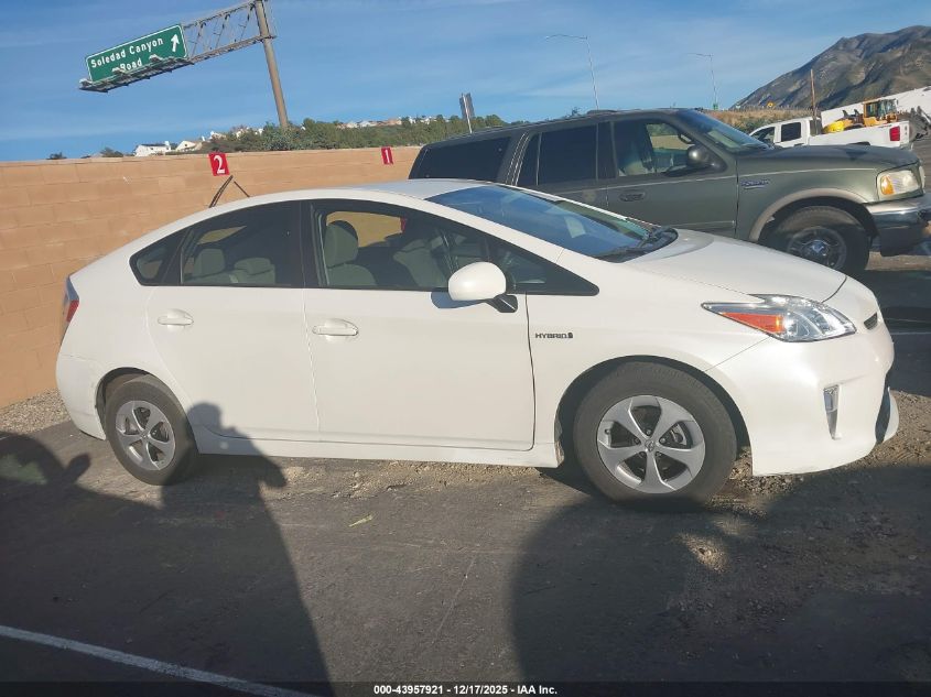 2013 Toyota Prius Two VIN: JTDKN3DU2D0348199 Lot: 43957921