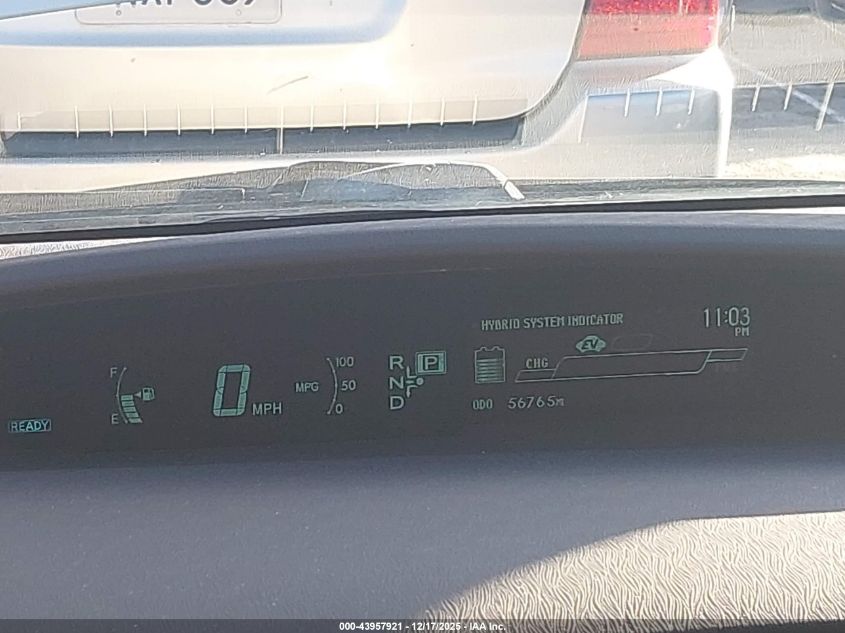 2013 Toyota Prius Two VIN: JTDKN3DU2D0348199 Lot: 43957921