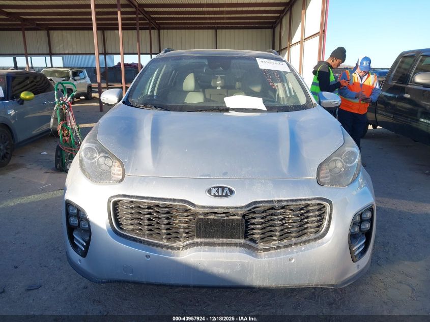 2019 Kia Sportage Sx Turbo VIN: KNDPRCA60K7554061 Lot: 43957924