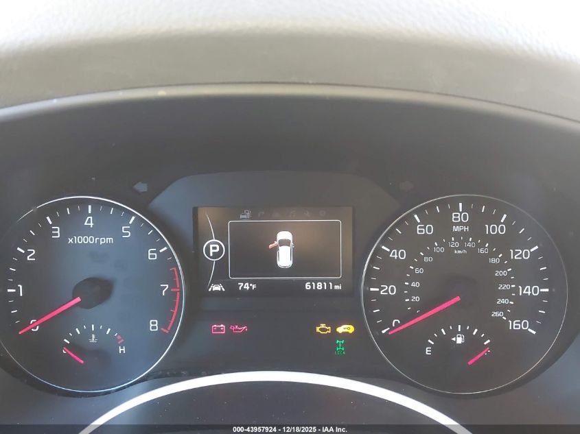 2019 Kia Sportage Sx Turbo VIN: KNDPRCA60K7554061 Lot: 43957924