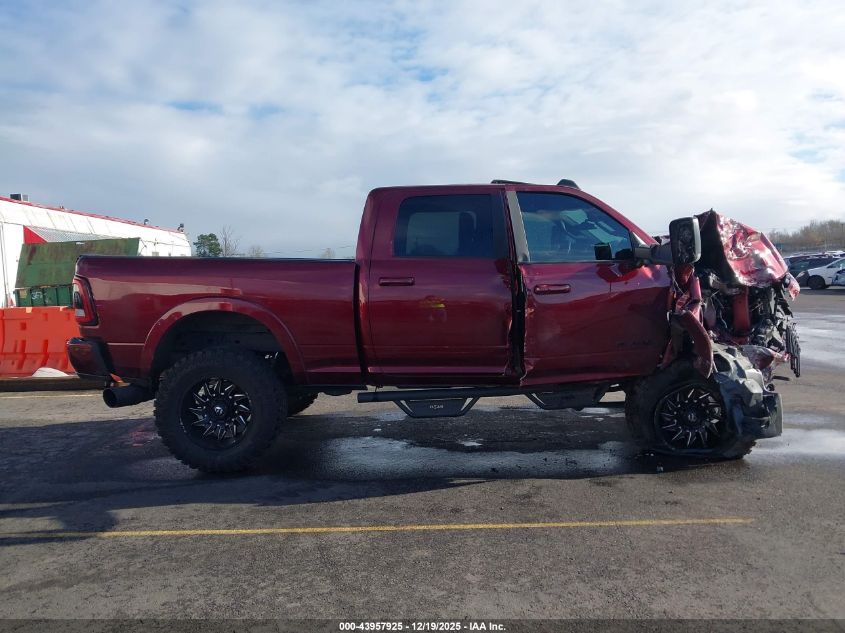 2021 Ram 2500 Laramie 4X4 6'4 Box VIN: 3C6UR5FL1MG560981 Lot: 43957925