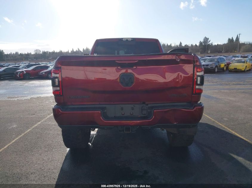 2021 Ram 2500 Laramie 4X4 6'4 Box VIN: 3C6UR5FL1MG560981 Lot: 43957925