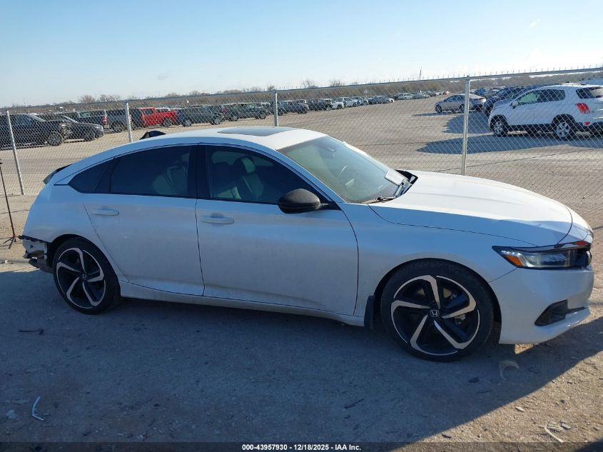 2022 Honda Accord Sport 2.0T VIN: 1HGCV2F34NA023912 Lot: 43957930