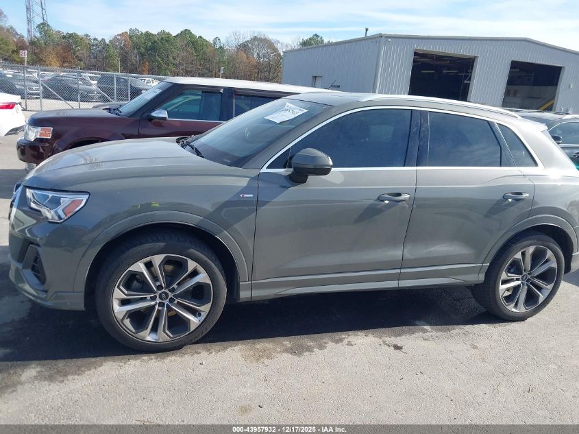 2020 Audi Q3 Premium Plus 45 Tfsi S Line Quattro Tiptronic VIN: WA1EECF31L1035648 Lot: 43957932