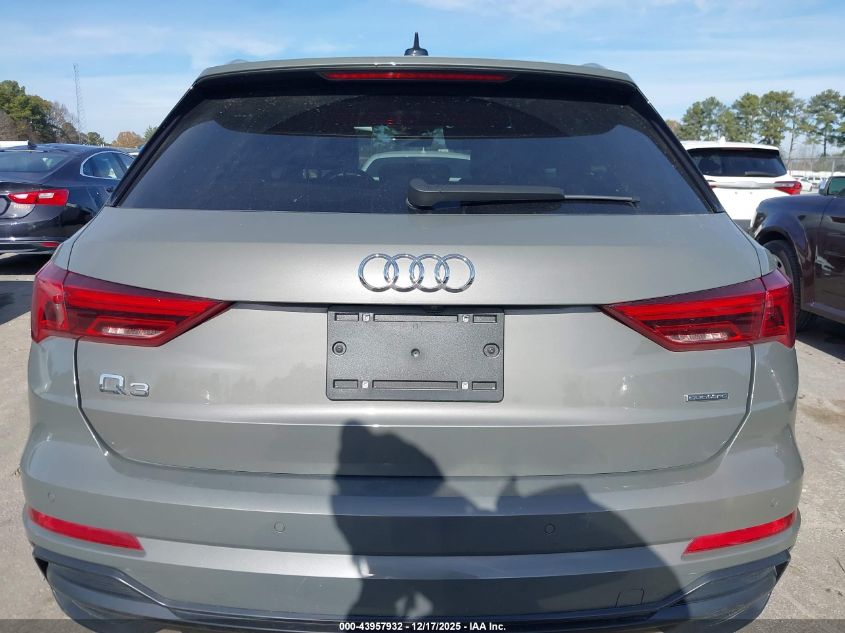 2020 Audi Q3 Premium Plus 45 Tfsi S Line Quattro Tiptronic VIN: WA1EECF31L1035648 Lot: 43957932