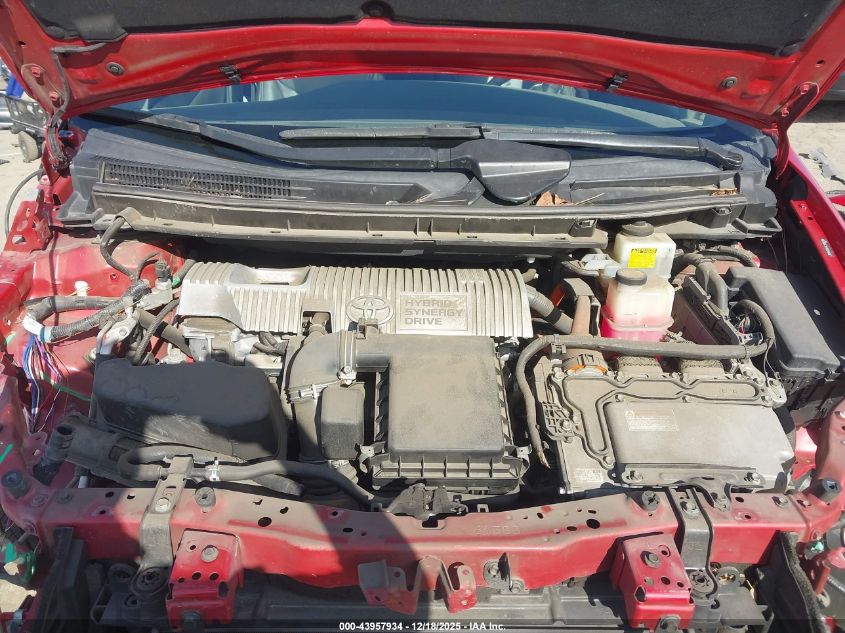 2012 Toyota Prius Two VIN: JTDKN3DU4C1495536 Lot: 43957934