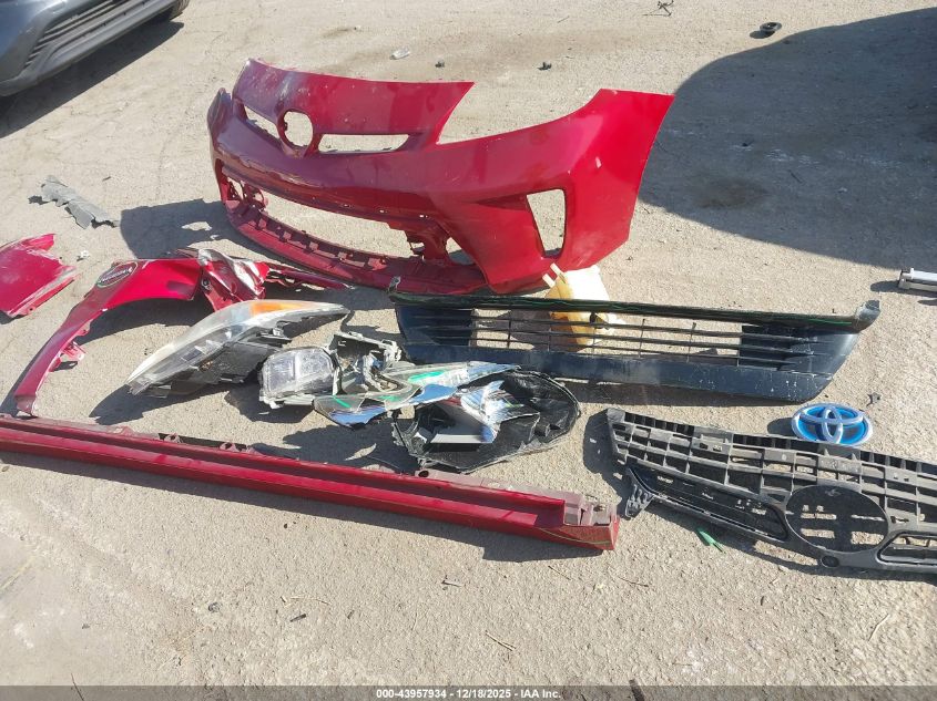 2012 Toyota Prius Two VIN: JTDKN3DU4C1495536 Lot: 43957934