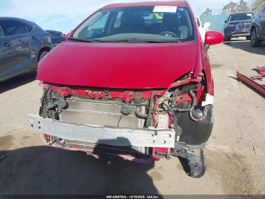 2012 Toyota Prius Two VIN: JTDKN3DU4C1495536 Lot: 43957934