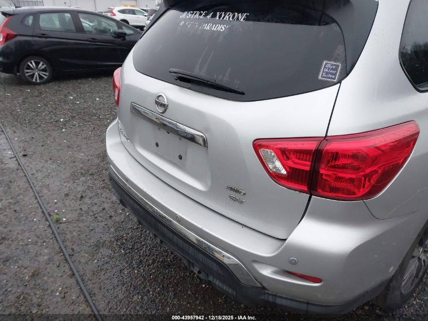 2019 Nissan Pathfinder Sv VIN: 5N1DR2MMXKC599566 Lot: 43957942