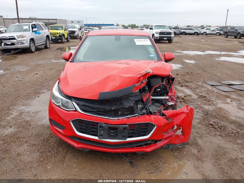 2017 Chevrolet Cruze Ls Auto VIN: 3G1BC5SMXHS556987 Lot: 43957945