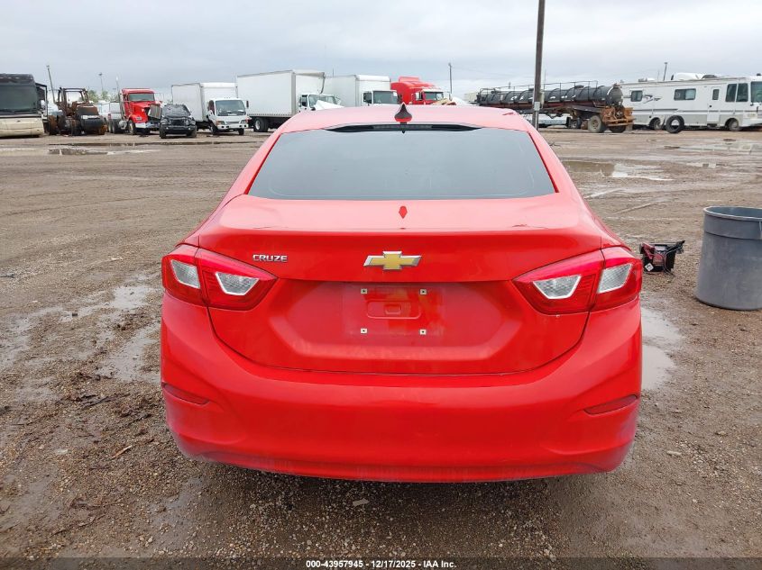 2017 Chevrolet Cruze Ls Auto VIN: 3G1BC5SMXHS556987 Lot: 43957945