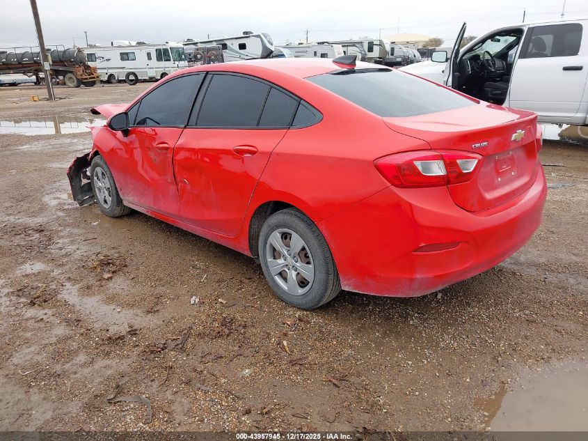 2017 Chevrolet Cruze Ls Auto