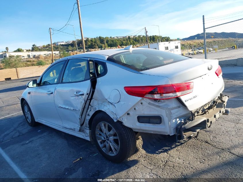 2018 Kia Optima Lx VIN: 5XXGT4L32JG243568 Lot: 43957947