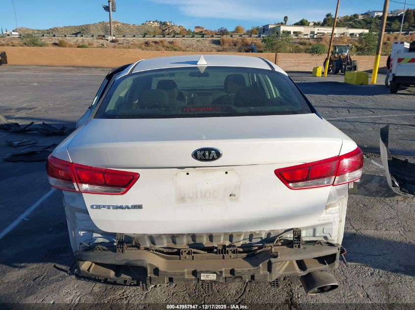 2018 Kia Optima Lx VIN: 5XXGT4L32JG243568 Lot: 43957947