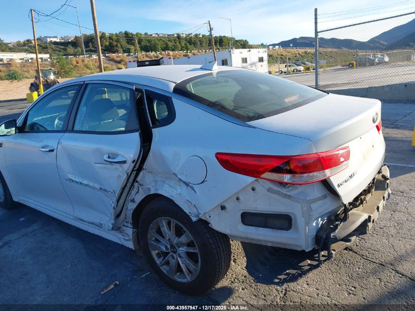 2018 Kia Optima Lx VIN: 5XXGT4L32JG243568 Lot: 43957947