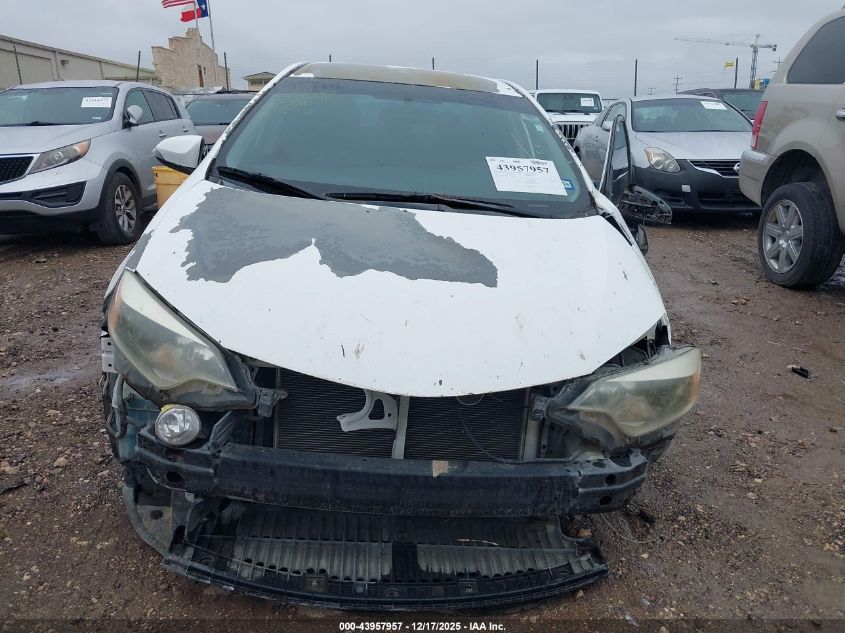 2014 Toyota Corolla S Plus VIN: 5YFBURHE6EP172886 Lot: 43957957