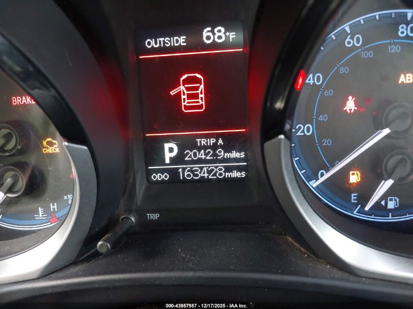 2014 Toyota Corolla S Plus VIN: 5YFBURHE6EP172886 Lot: 43957957