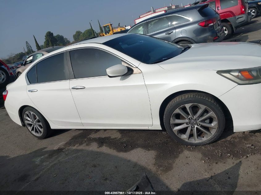 2014 Honda Accord Sport VIN: 01HGCR2F52EA19244 Lot: 43957961