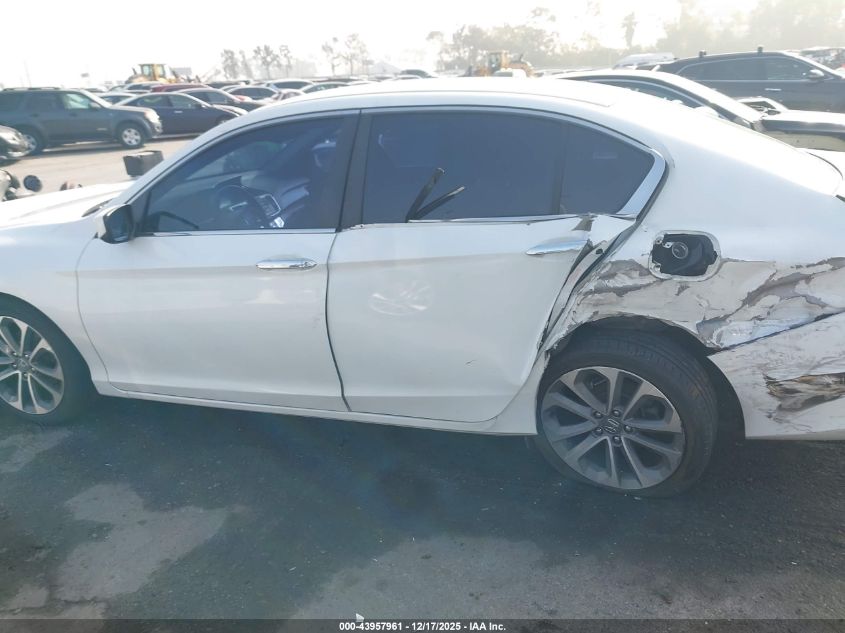 2014 Honda Accord Sport VIN: 01HGCR2F52EA19244 Lot: 43957961