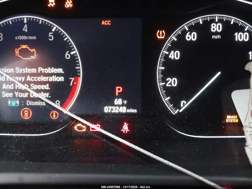 2018 Honda Accord Touring 2.0T VIN: 1HGCV2F99JA008806 Lot: 43957966