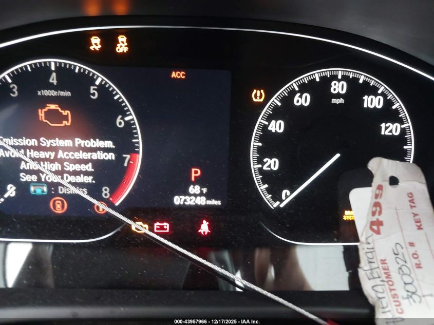 2018 Honda Accord Touring 2.0T VIN: 1HGCV2F99JA008806 Lot: 43957966