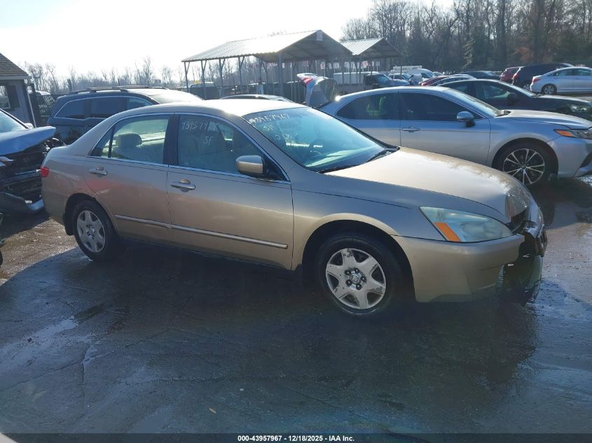 2005 Honda Accord 2.4 Lx VIN: 1HGCM56415A128467 Lot: 43957967