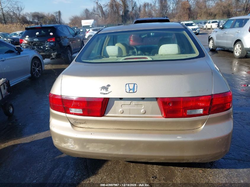 2005 Honda Accord 2.4 Lx VIN: 1HGCM56415A128467 Lot: 43957967