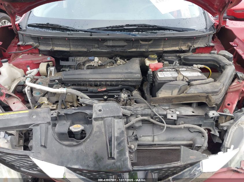 2016 Nissan Rogue Sv VIN: KNMAT2MT8GP623721 Lot: 43957981