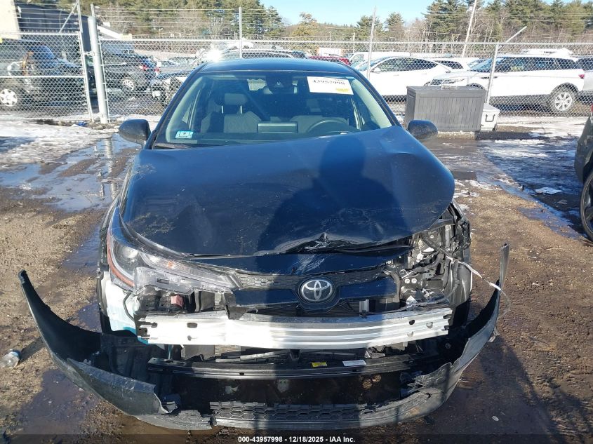 2022 Toyota Corolla Le VIN: JTDEPMAE8NJ213427 Lot: 43957998