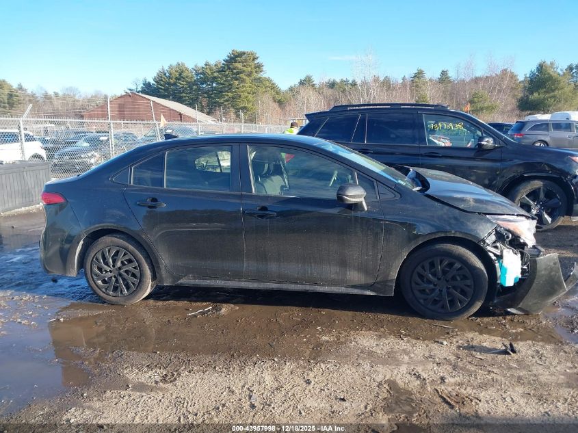 2022 Toyota Corolla Le VIN: JTDEPMAE8NJ213427 Lot: 43957998