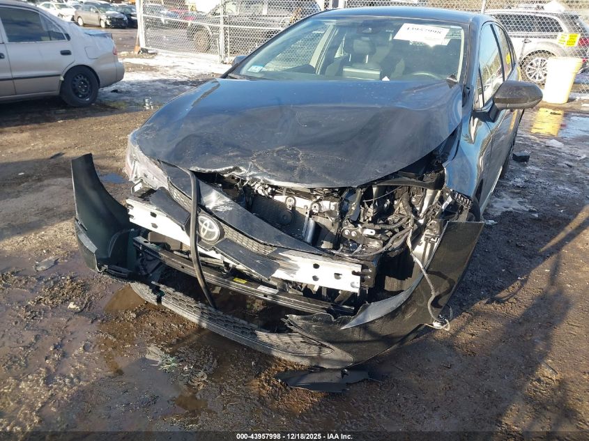 2022 Toyota Corolla Le VIN: JTDEPMAE8NJ213427 Lot: 43957998