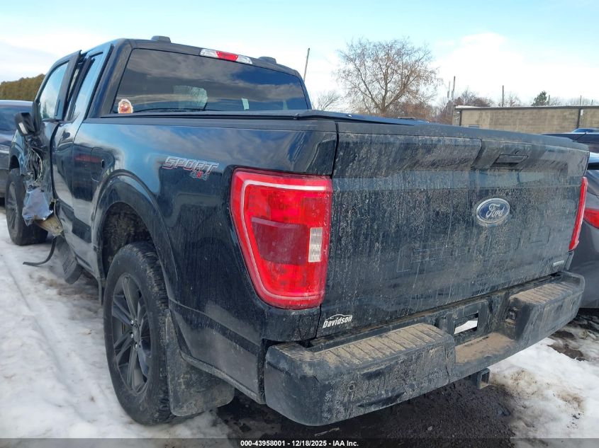 2021 Ford F-150 Xlt VIN: 1FTEX1EP0MKD66984 Lot: 43958001