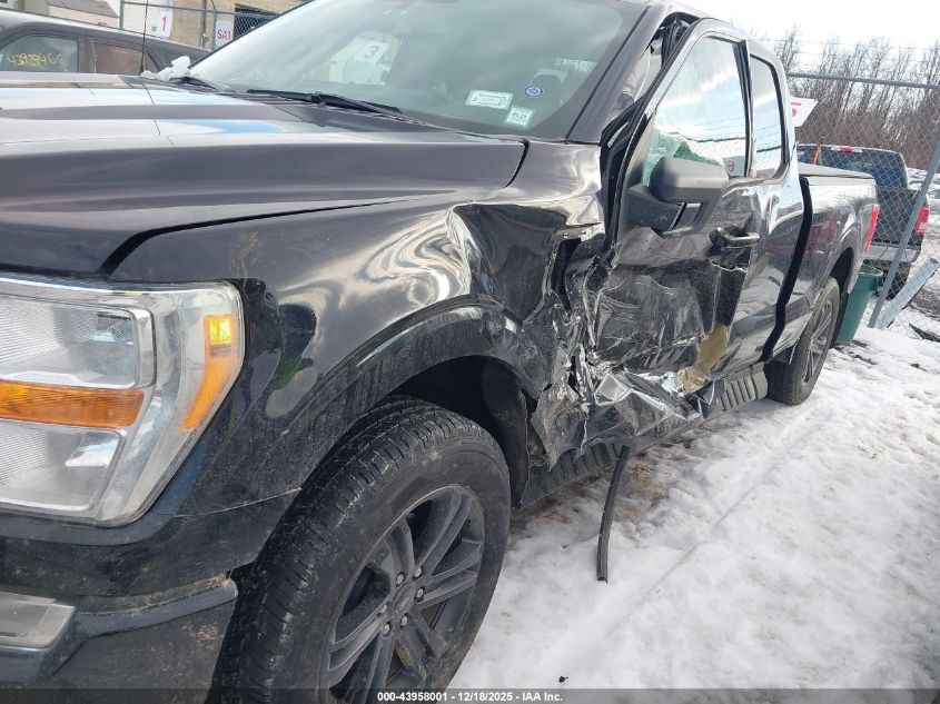 2021 Ford F-150 Xlt VIN: 1FTEX1EP0MKD66984 Lot: 43958001