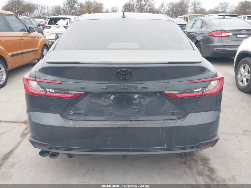 2025 Toyota Camry Se VIN: 4T1DAACK6SU089646 Lot: 43958002