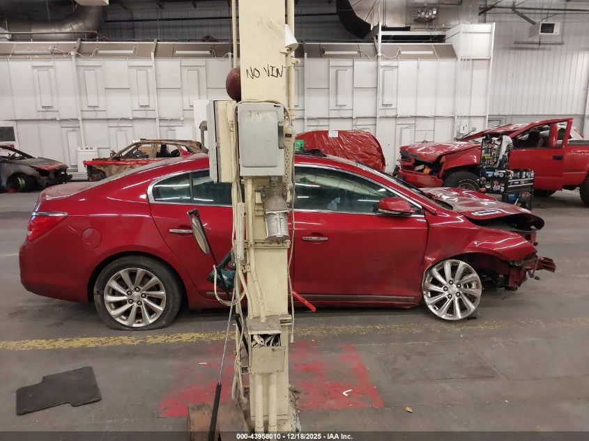 2014 Buick Lacrosse Leather Group VIN: 1G4GB5G3XEF100743 Lot: 43958010