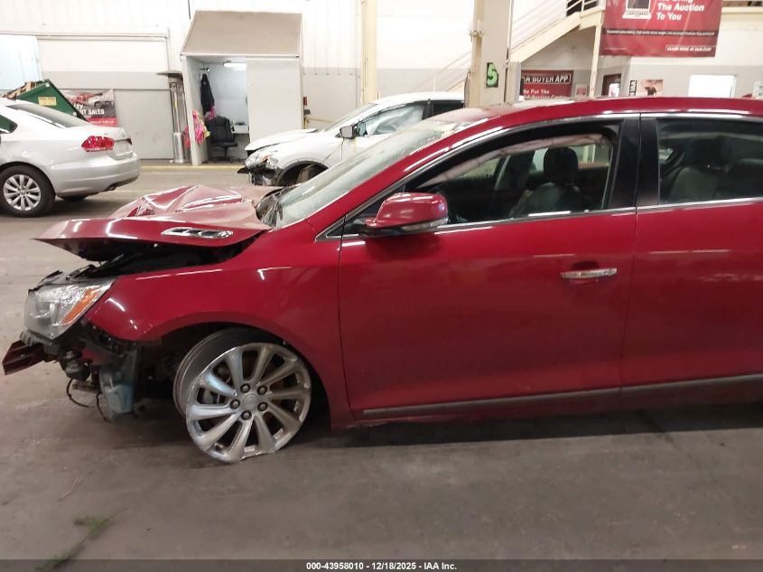 2014 Buick Lacrosse Leather Group VIN: 1G4GB5G3XEF100743 Lot: 43958010