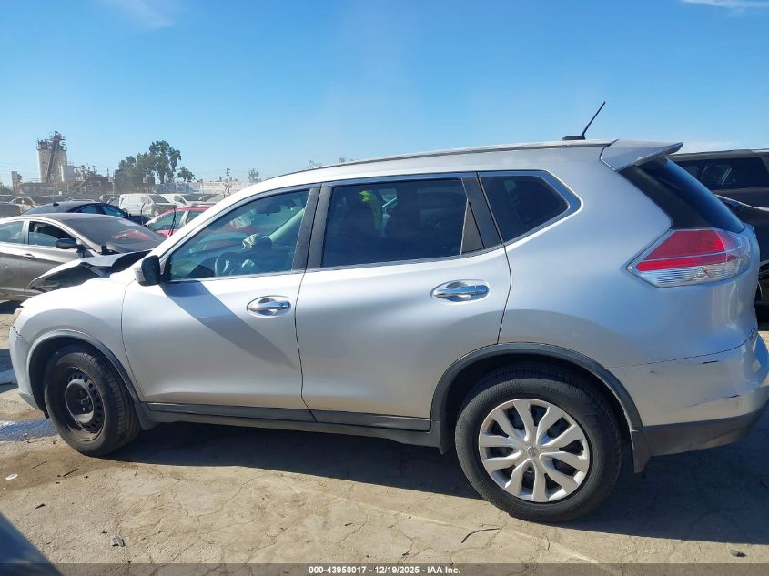 2015 Nissan Rogue S VIN: KNMAT2MT1FP590219 Lot: 43958017
