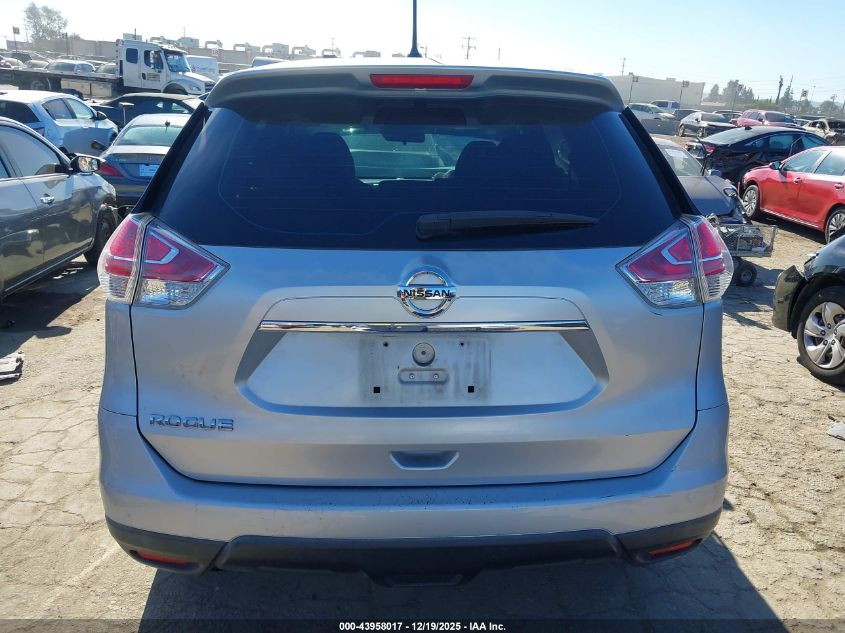 2015 Nissan Rogue S VIN: KNMAT2MT1FP590219 Lot: 43958017