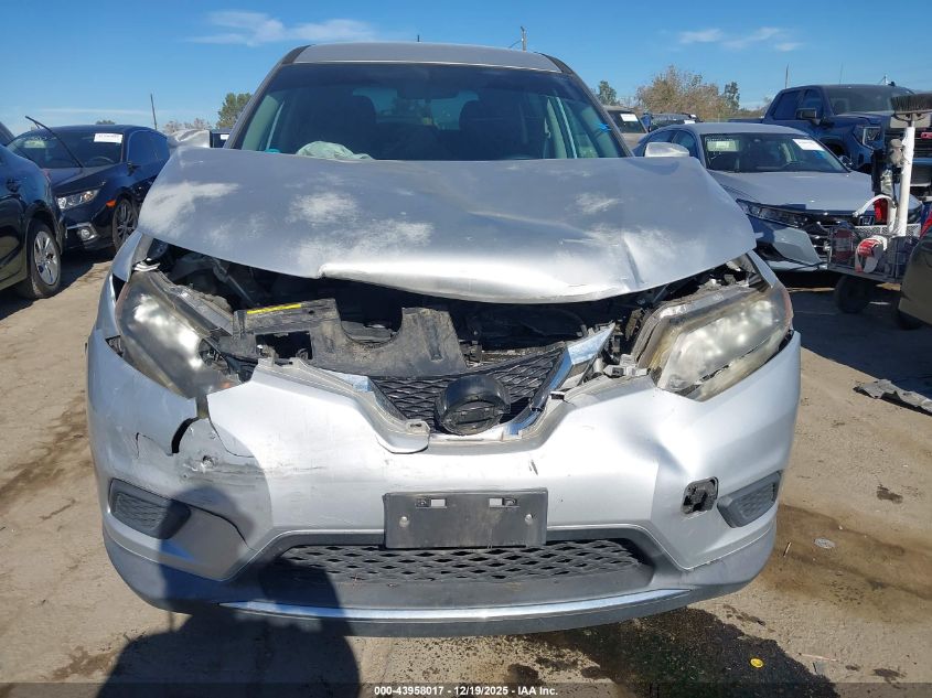 2015 Nissan Rogue S VIN: KNMAT2MT1FP590219 Lot: 43958017