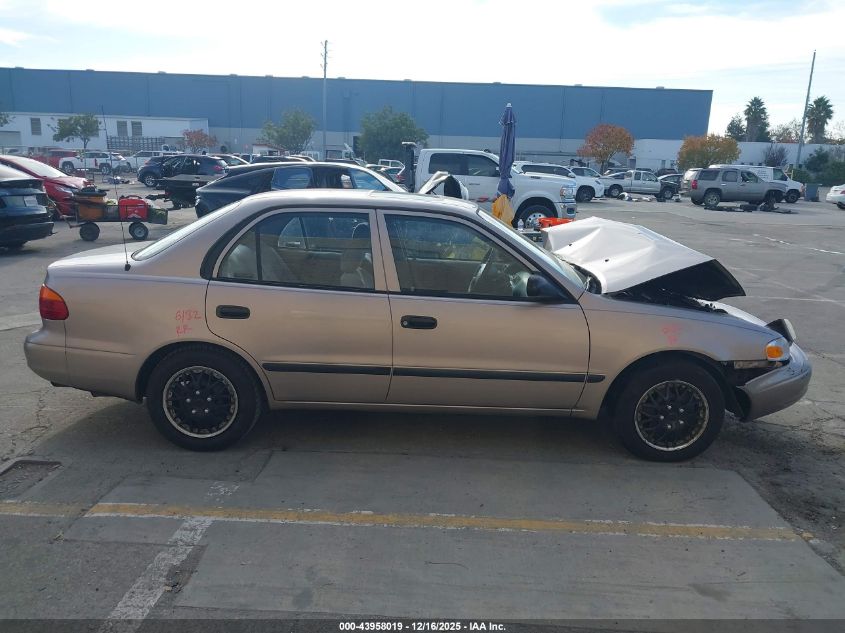 2000 Chevrolet Prizm VIN: 1Y1SK548XYZ424322 Lot: 43958019