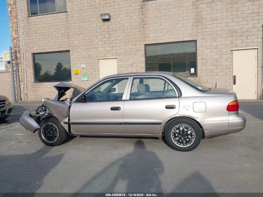 2000 Chevrolet Prizm VIN: 1Y1SK548XYZ424322 Lot: 43958019